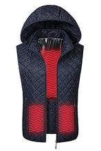 Load image into Gallery viewer, Heated Vest for Girls with Rechargeable Battery Pack Included - 7v Smart Warming Hooded Vest